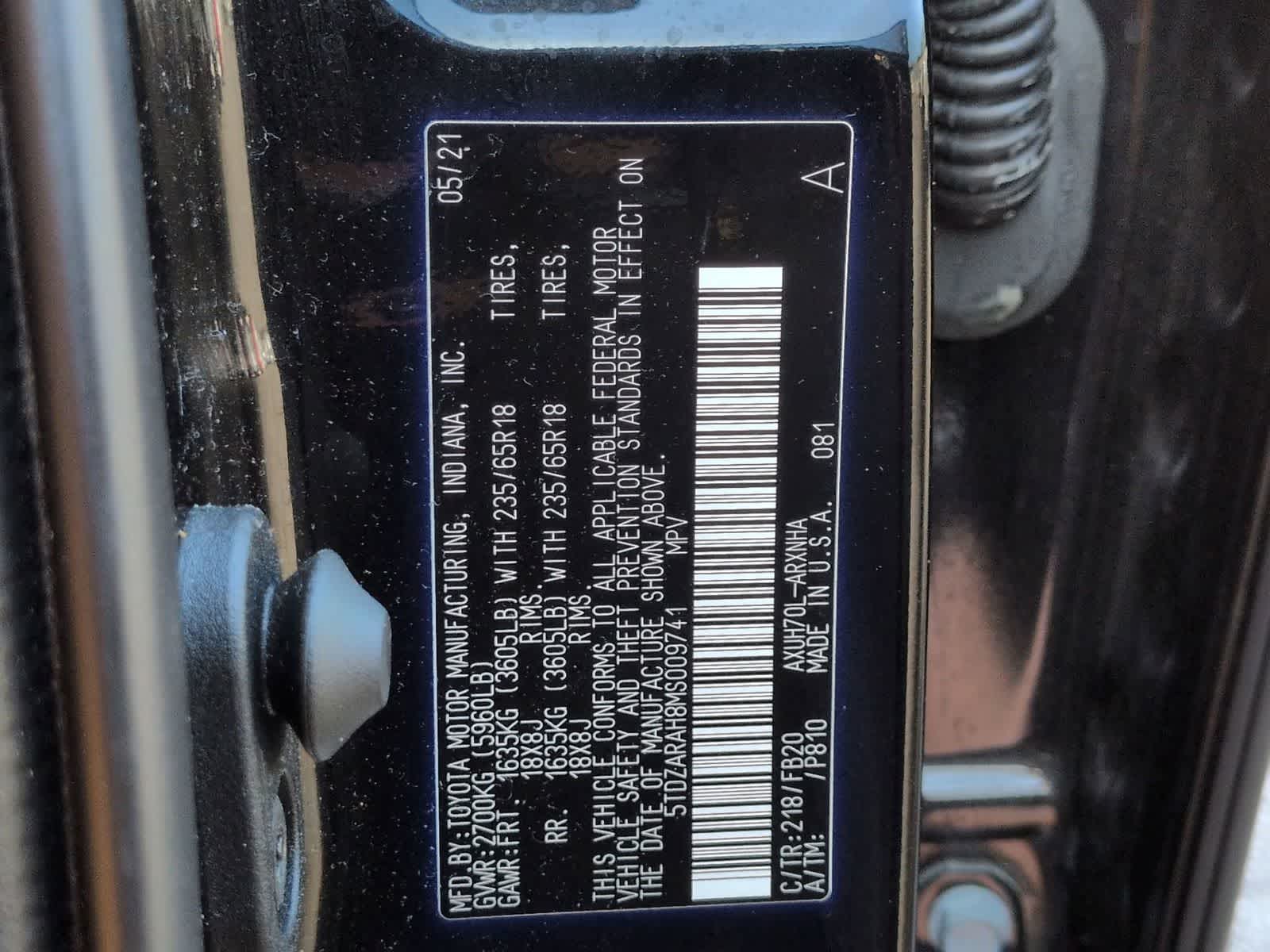 Thumbnail: 2021 Toyota Highlander - 28
