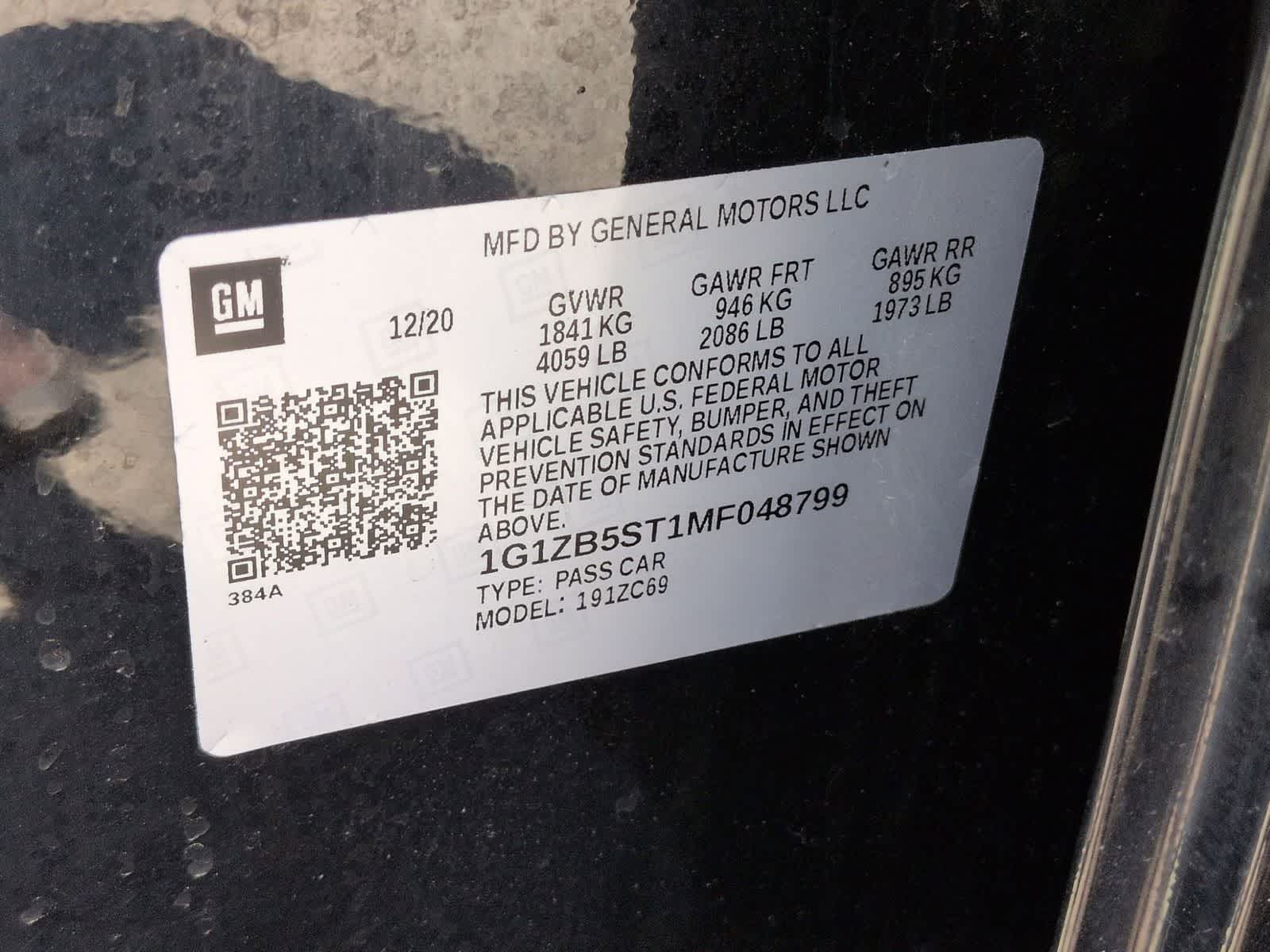 Thumbnail: 2021 Chevrolet Malibu - 30