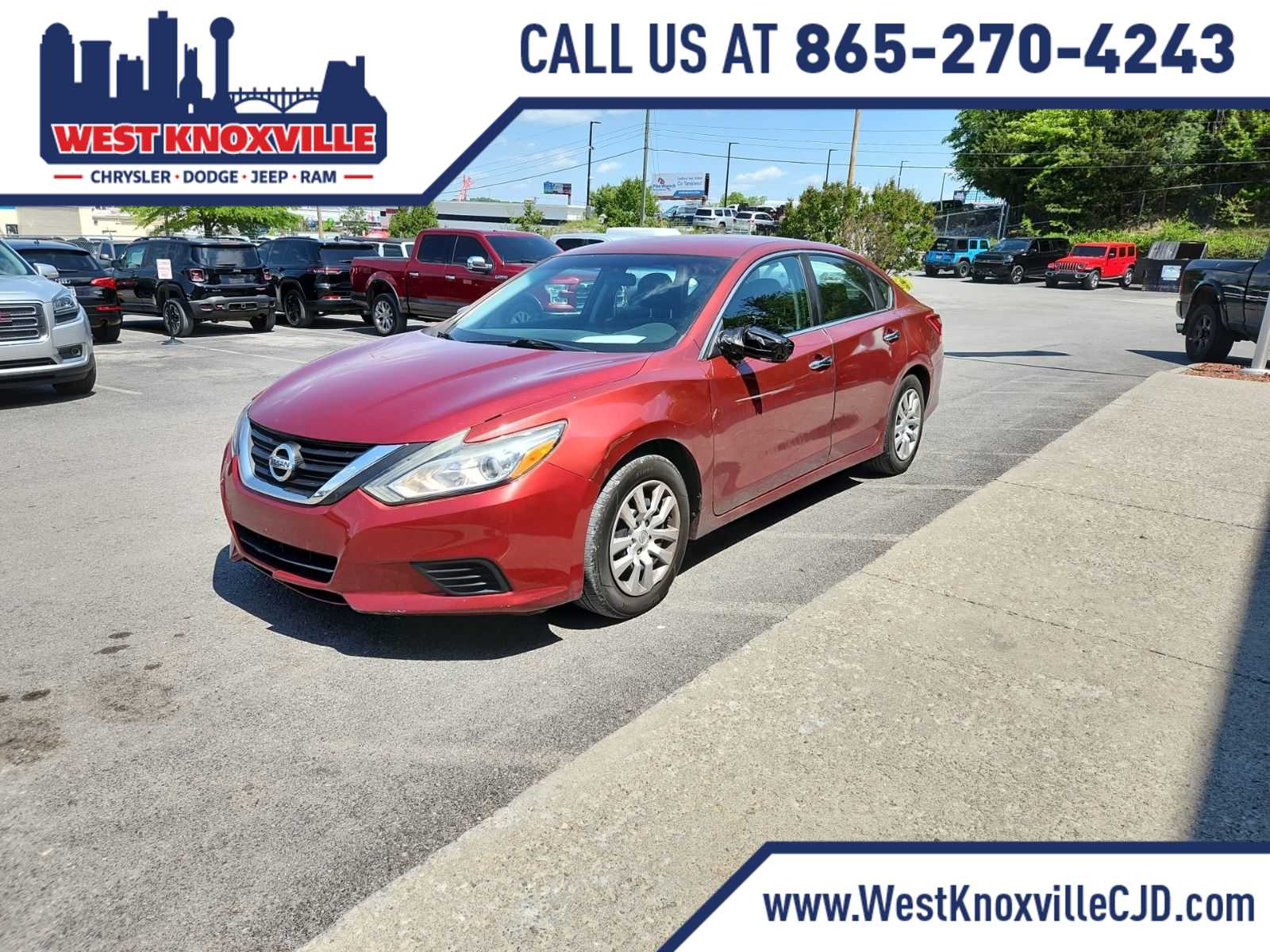 2016 Nissan Altima S -
                  Knoxville, TN
