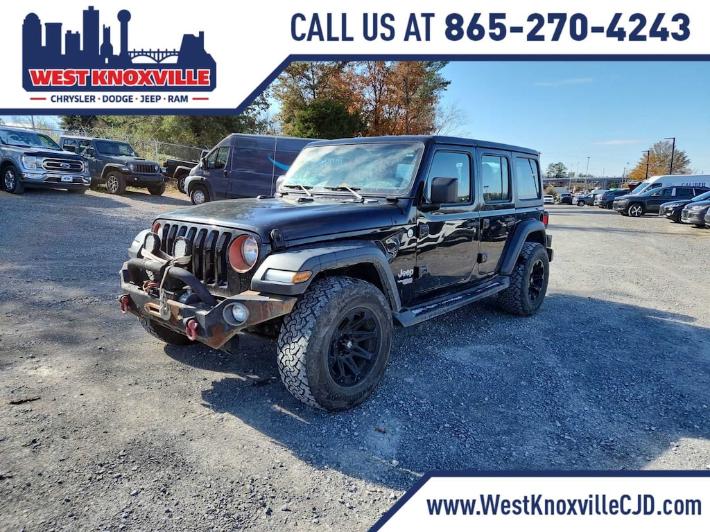 Used 2018 Jeep Wrangler Unlimited Sport SUV