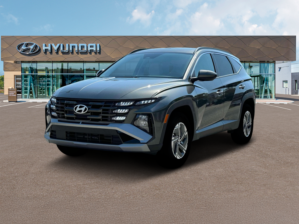 New 2025 Hyundai Tucson Hybrid Blue SUV