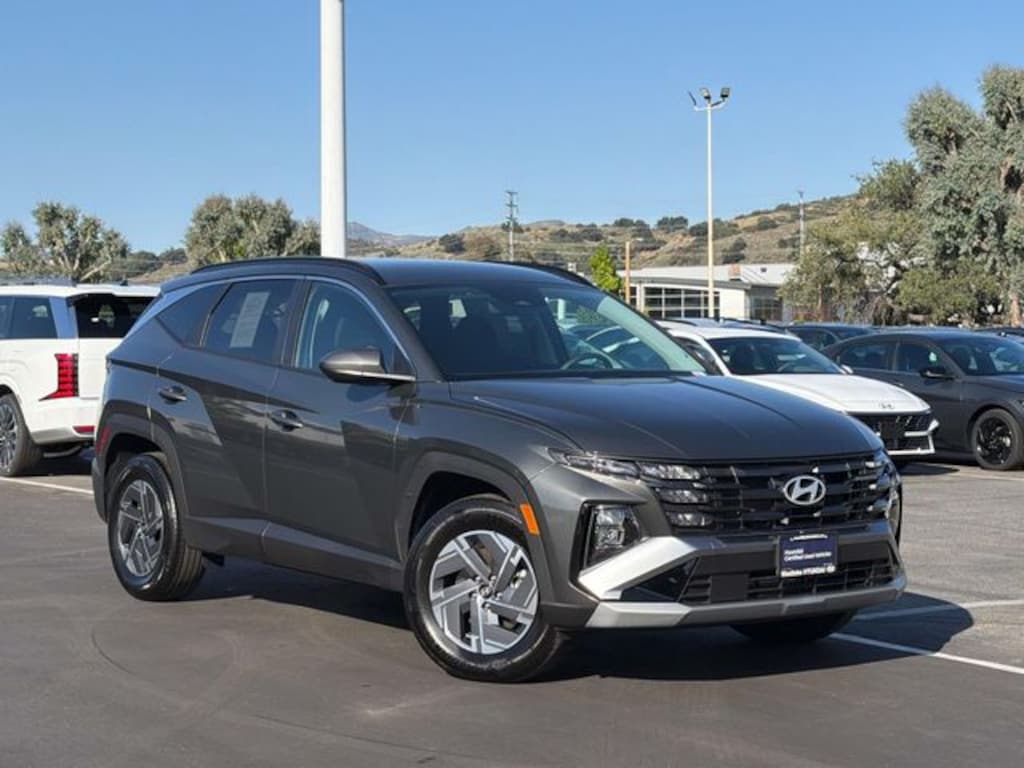 Certified 2025 Hyundai Tucson Hybrid Blue SUV