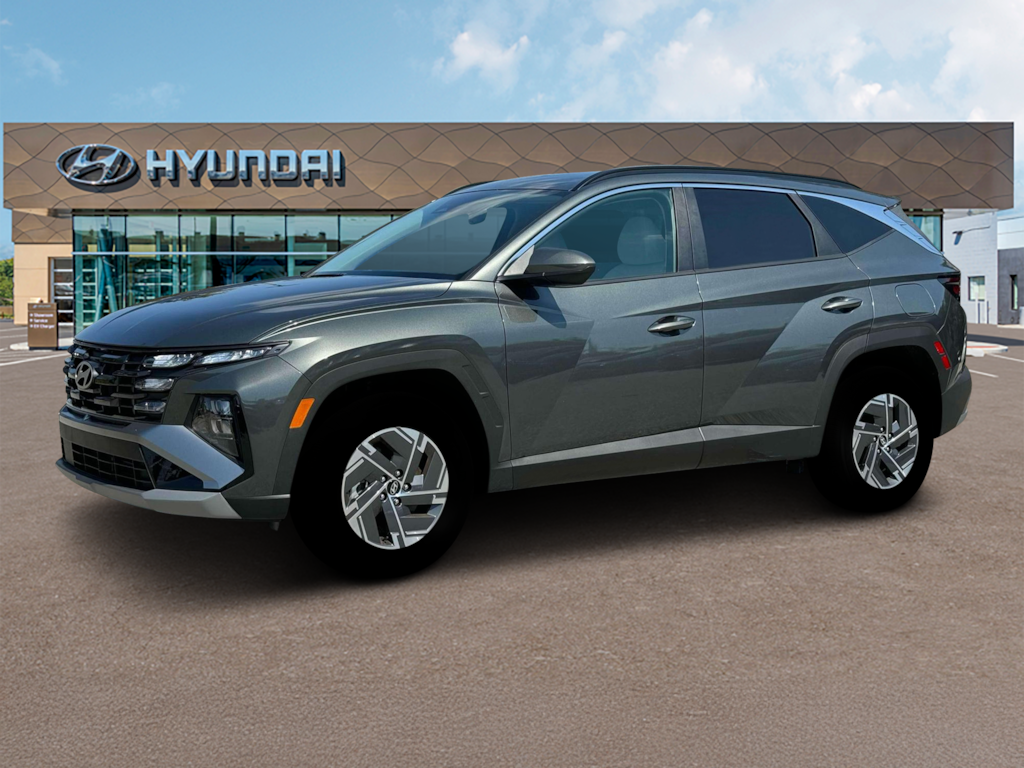 New 2025 Hyundai Tucson Hybrid Blue SUV