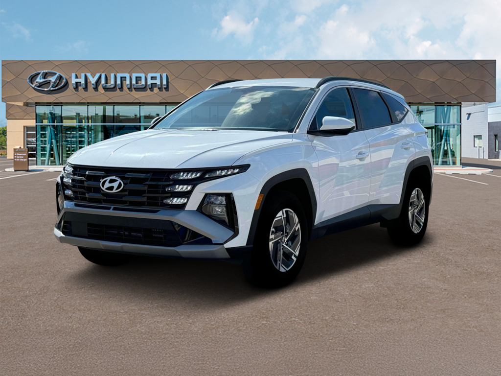 New 2025 Hyundai Tucson Hybrid Blue SUV