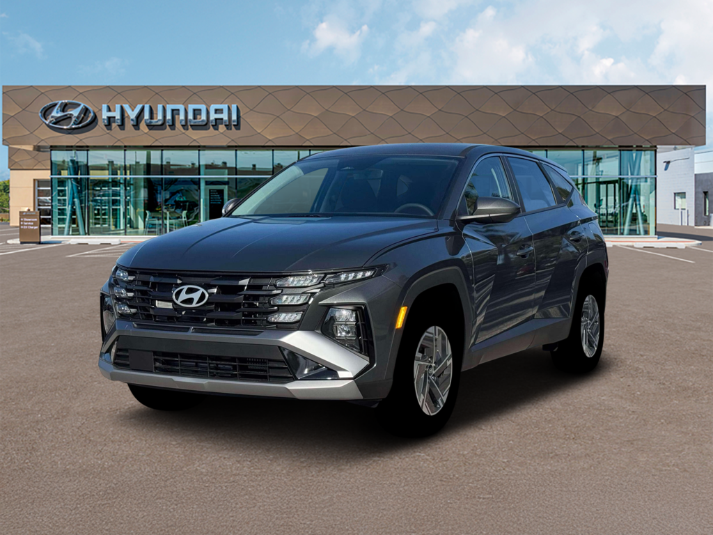 New 2026 Hyundai Tucson Hybrid Blue SUV