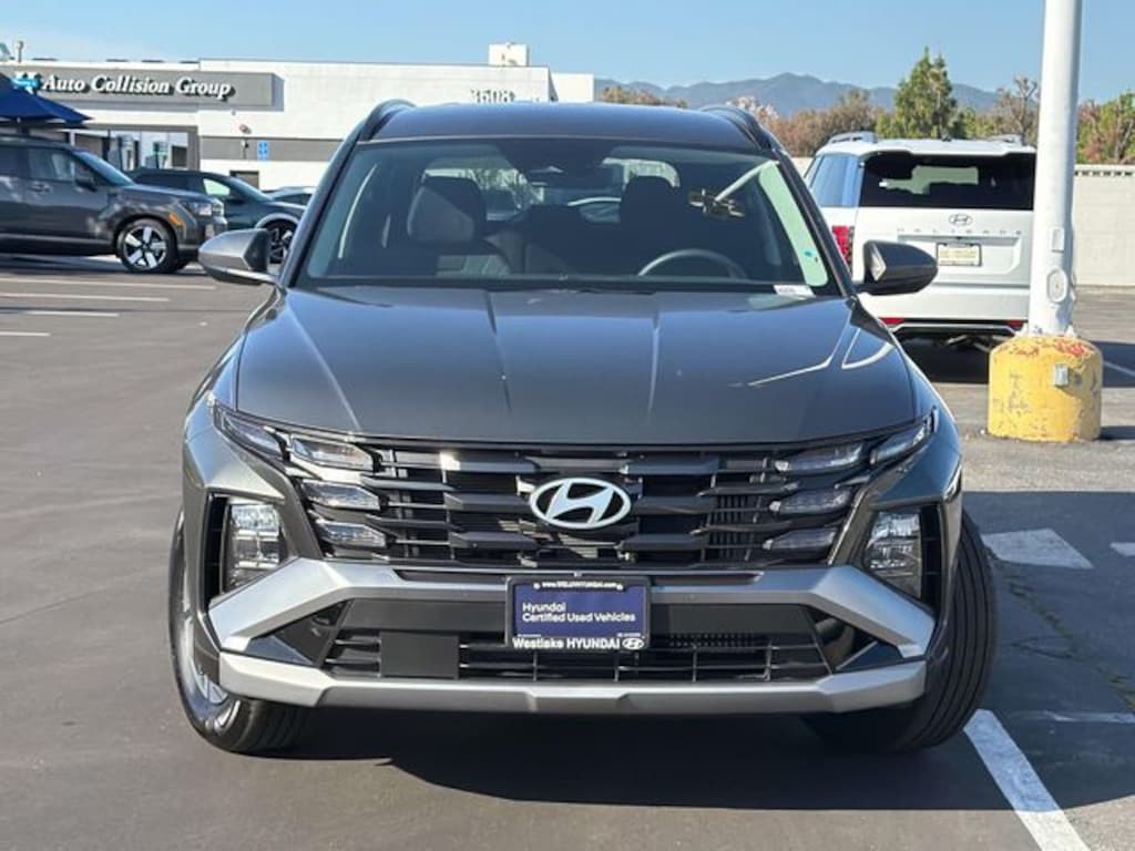 Certified 2025 Hyundai Tucson Hybrid Blue SUV
