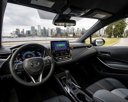 2021 Toyota Corolla Hatchback Interior Dashboard