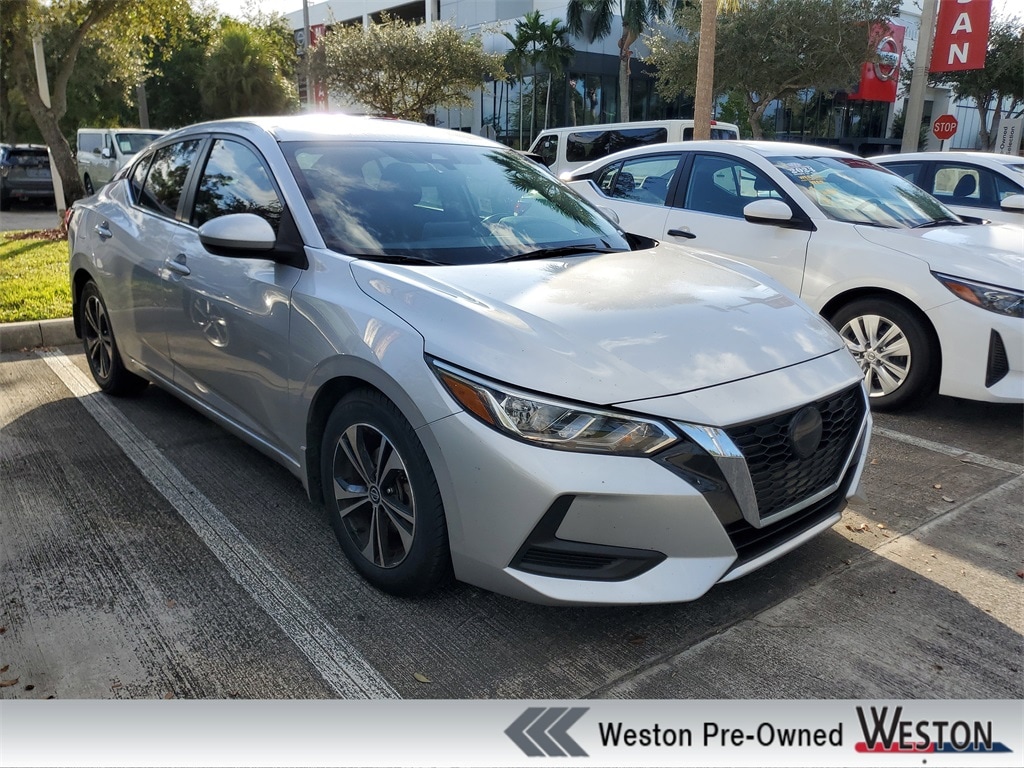 Certified 2022 Nissan Sentra SV Sedan