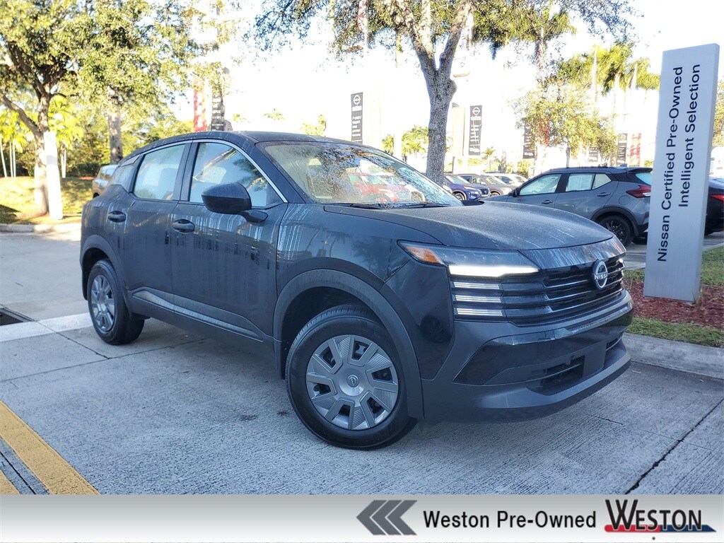 Certified 2025 Nissan Kicks S SUV