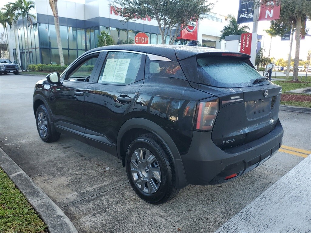 Certified 2025 Nissan Kicks S SUV