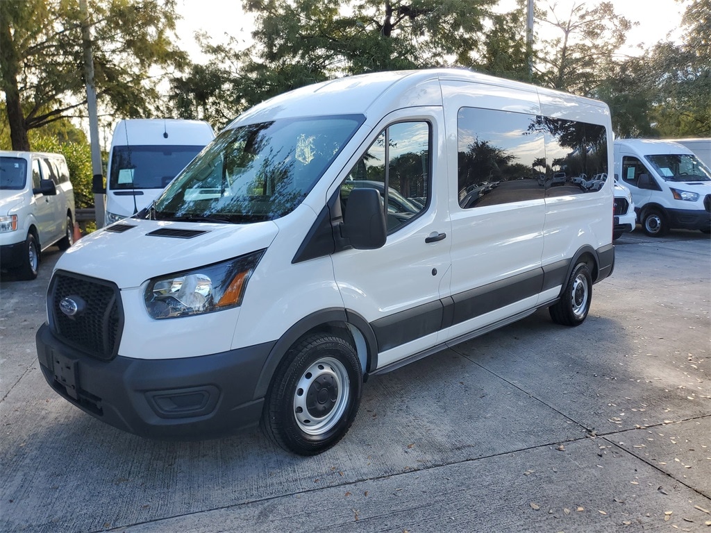 Used 2023 Ford Transit-350 Passenger Wagon Medium Roof Van