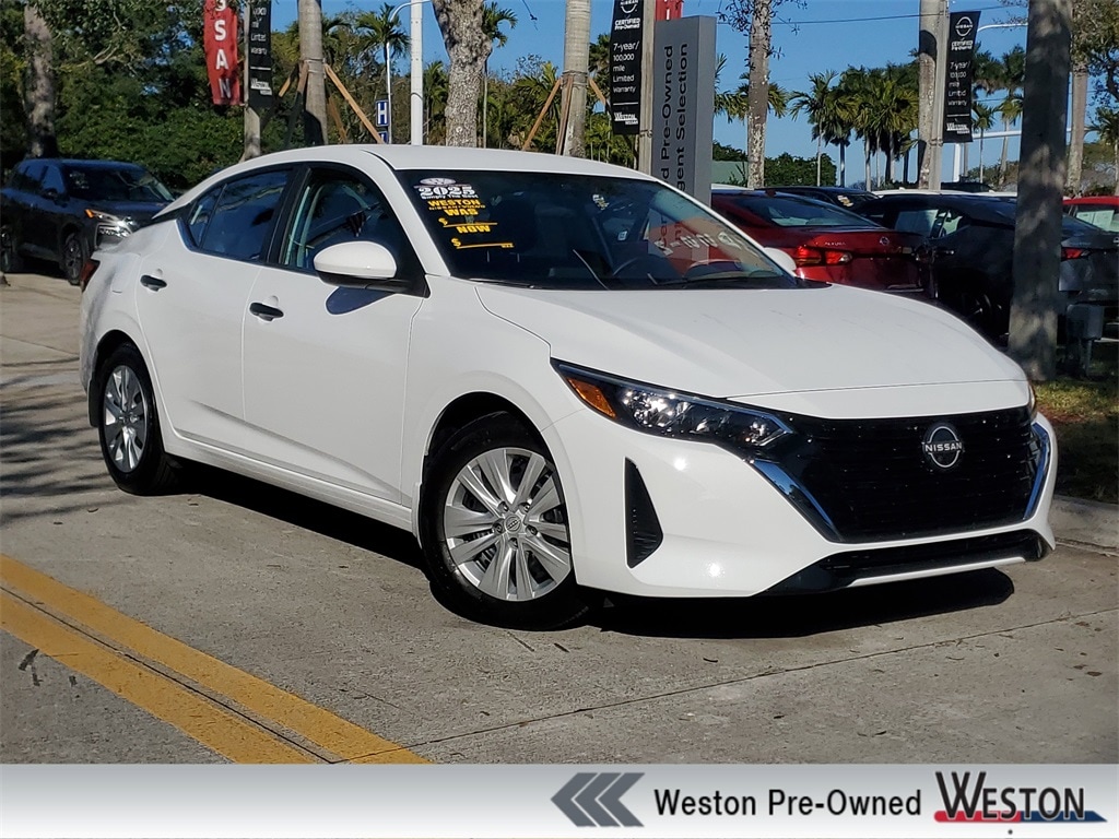 Certified 2025 Nissan Sentra S Sedan