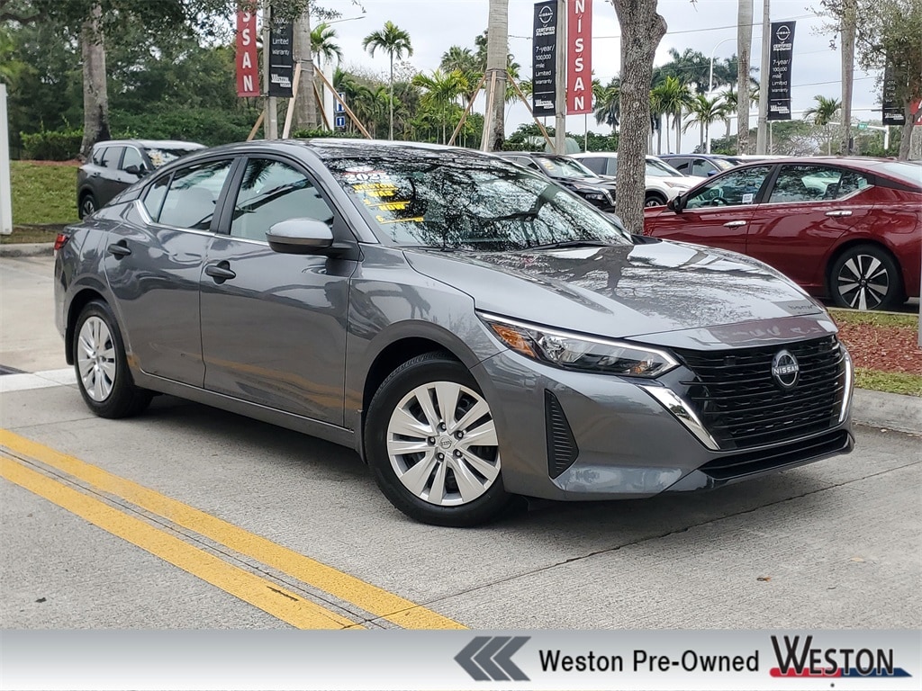 Certified 2025 Nissan Sentra S Sedan