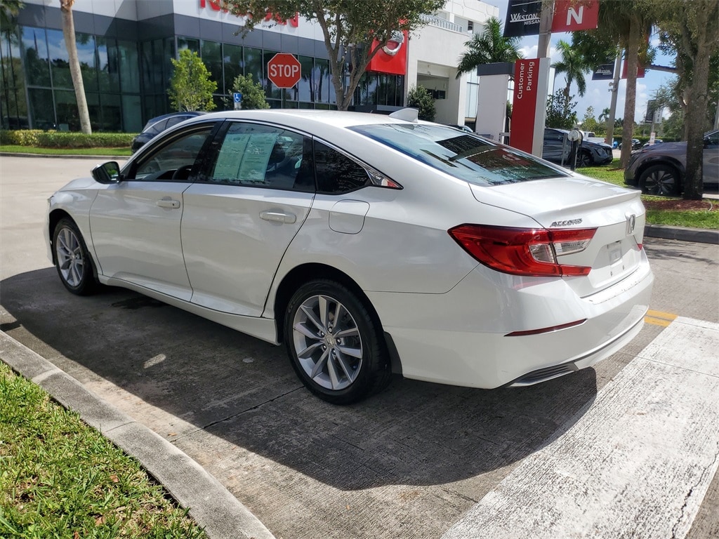 Used 2021 Honda Accord LX 1.5T Sedan