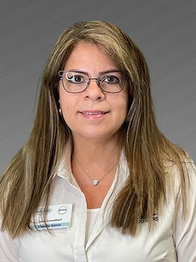 Staff member Claudia Garcia from 35d3a4be8b79