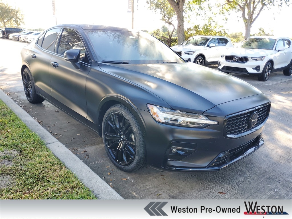 Certified 2024 Volvo S60 B5 Plus Black Edition Sedan
