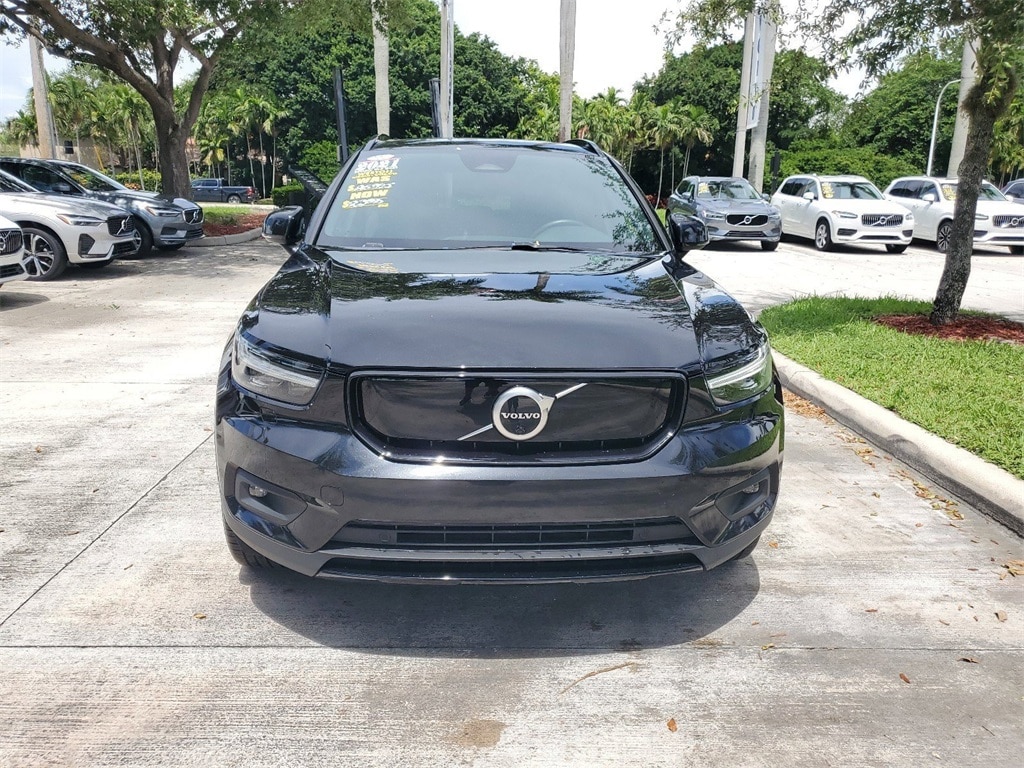 Certified 2021 Volvo XC40 Recharge with VIN YV4ED3UR8M2527733 for sale in Davie, FL