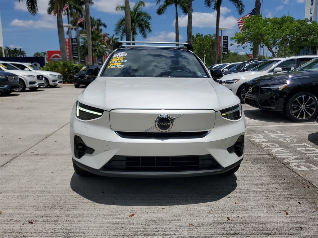 Certified 2023 Volvo C40 Ultimate with VIN YV4ED3GM8P2052184 for sale in Davie, FL