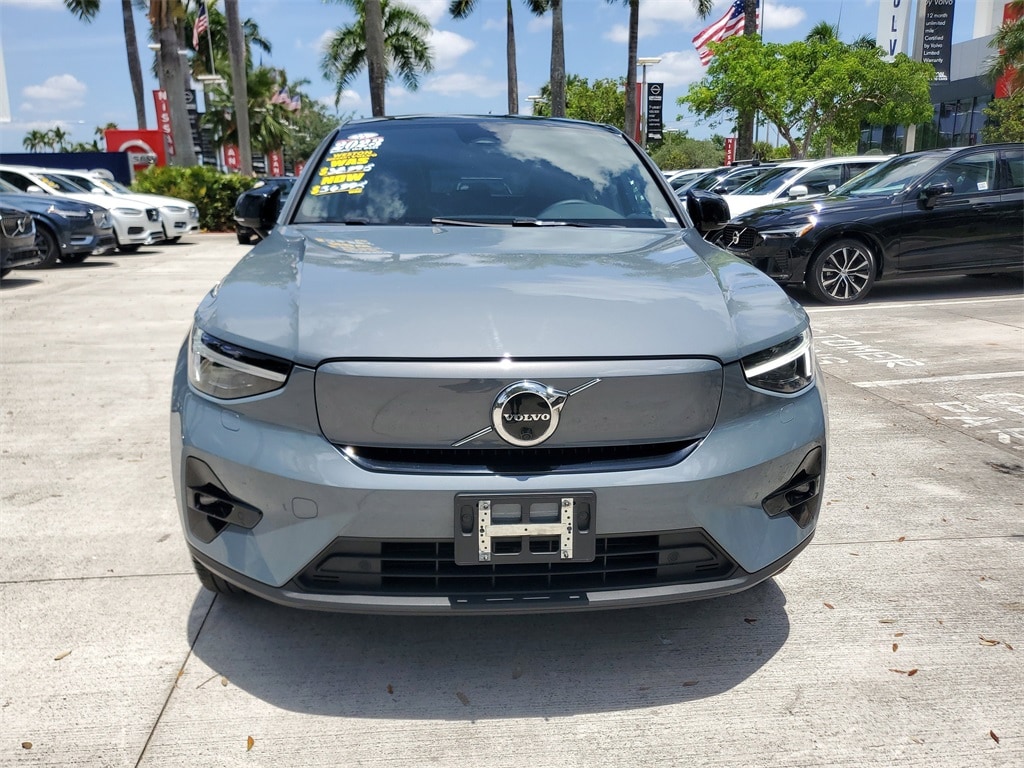 Certified 2023 Volvo C40 Ultimate with VIN YV4ED3GM2P2028172 for sale in Davie, FL
