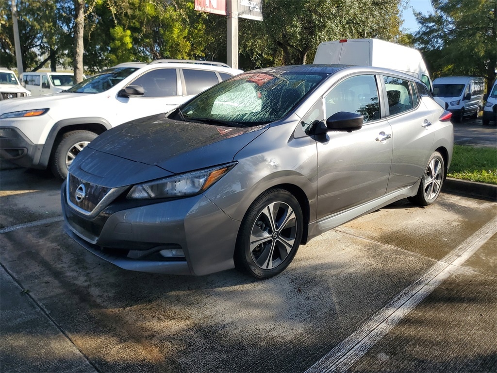 Certified 2021 Nissan Leaf SV Hatchback
