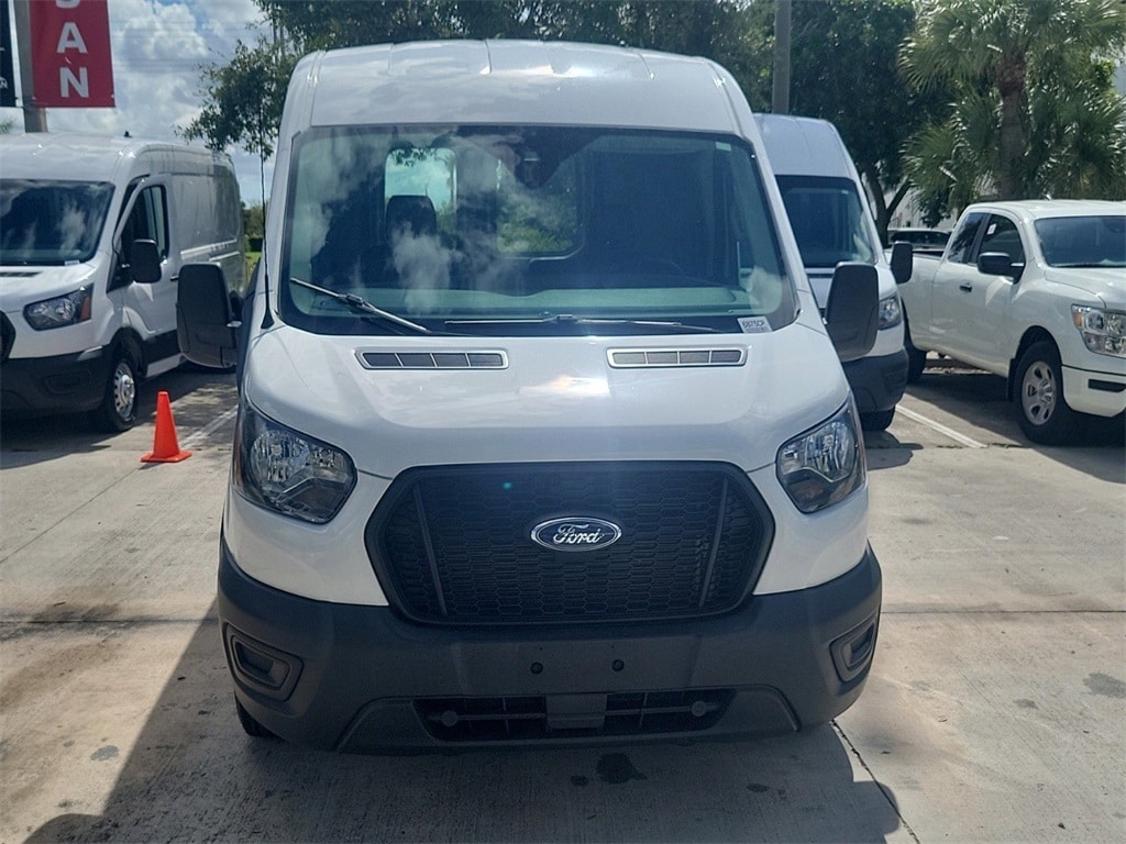 Used 2021 Ford Transit Van Base with VIN 1FTBR1C89MKA12485 for sale in Davie, FL