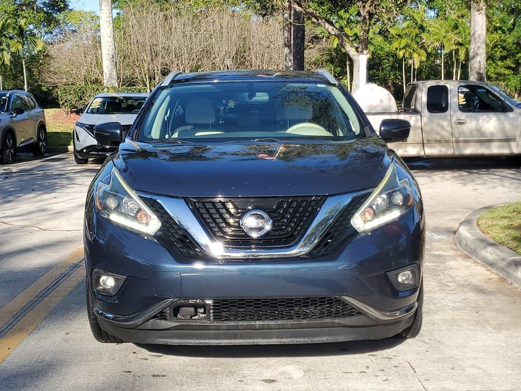 Used 2018 Nissan Murano SL with VIN 5N1AZ2MG1JN175998 for sale in Davie, FL