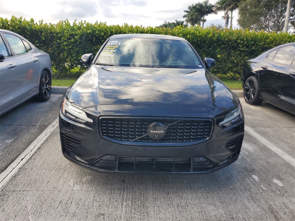 Certified 2024 Volvo S60 Recharge Plug-In Hybrid T8 Plus Black Edition Sedan