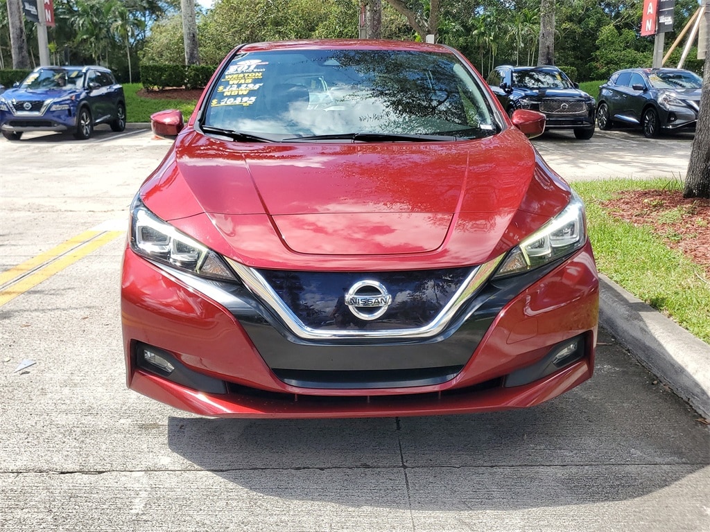 Used 2018 Nissan LEAF SV with VIN 1N4AZ1CP5JC306030 for sale in Davie, FL
