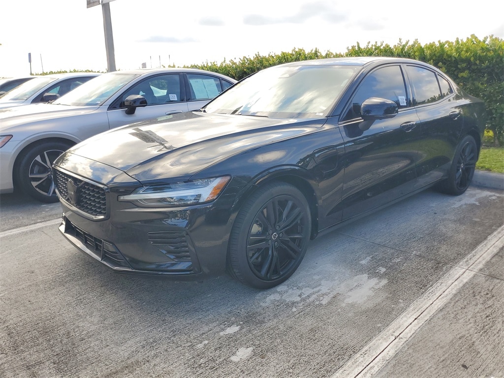 Certified 2024 Volvo S60 Recharge Plug-In Hybrid T8 Plus Black Edition Sedan
