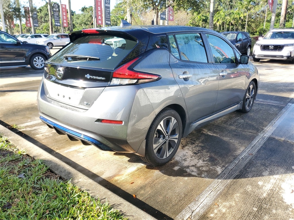Certified 2021 Nissan Leaf SV Hatchback