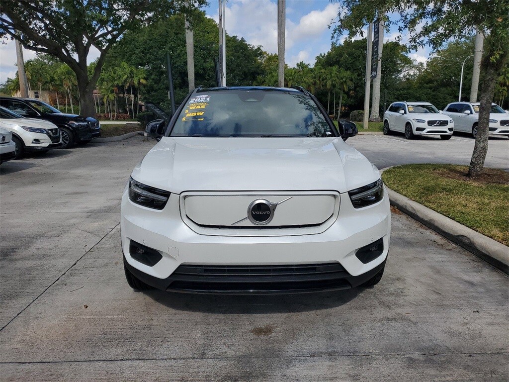 Certified 2021 Volvo XC40 Recharge with VIN YV4ED3UR5M2543341 for sale in Davie, FL
