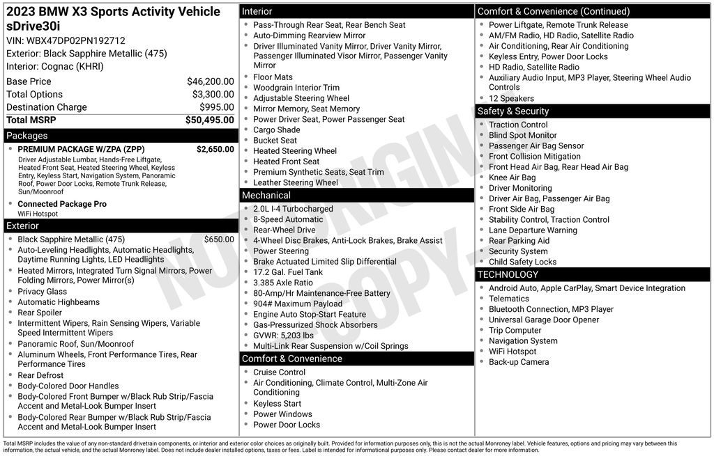 Thumbnail: 2023 BMW X3 - 36