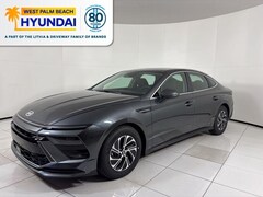 2026 Hyundai Sonata Hybrid Blue Sedan