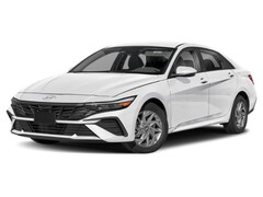 2025 Hyundai Elantra Hybrid Blue Sedan