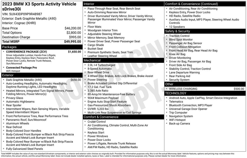 Thumbnail: 2023 BMW X3 - 34
