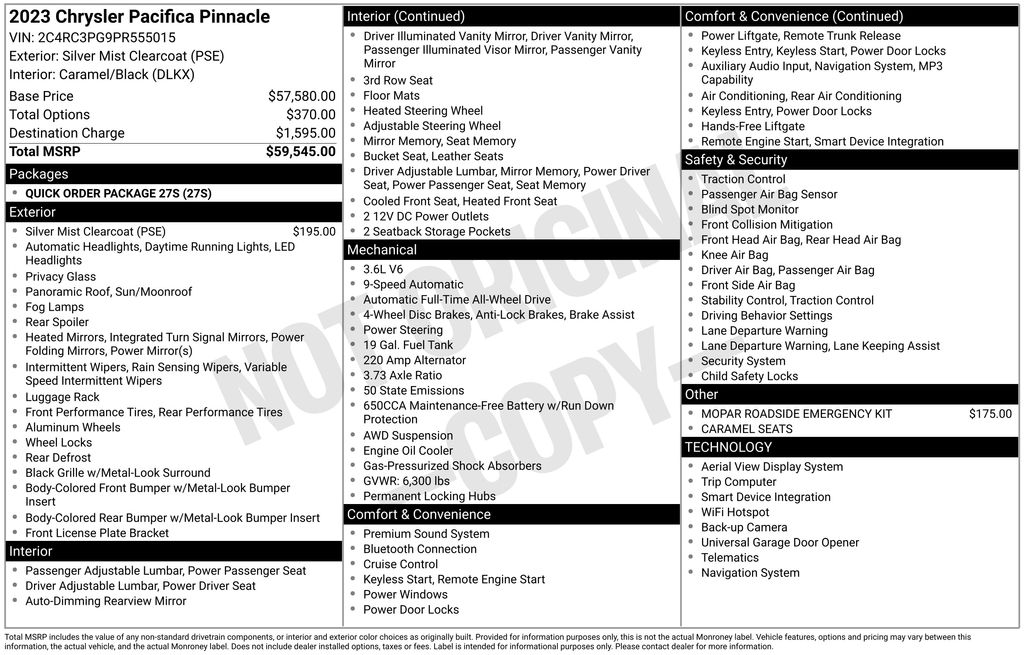 Thumbnail: 2023 Chrysler Pacifica - 31