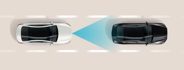 Smart Cruise Control Standard SafetySense includes Smart Cruise Control with Stop and Go