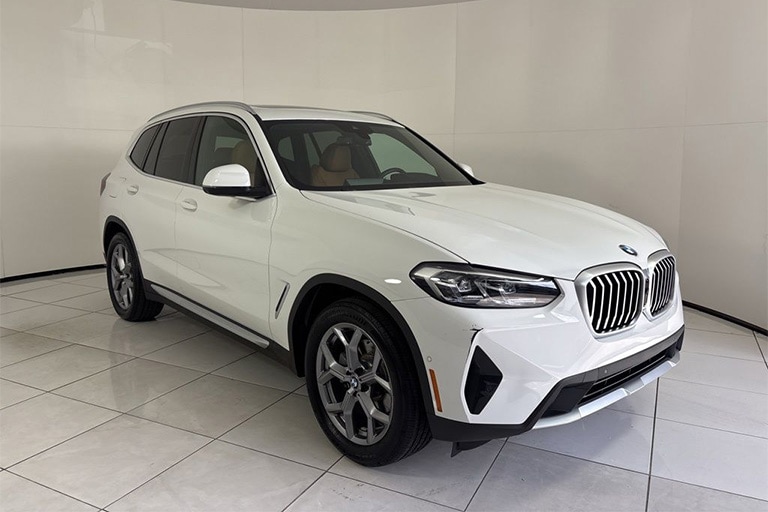 Used 2023 BMW X3 sDrive30i pictured from our May 2026 used inventory at West Palm Beach Hyundai