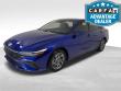 Used 2025 Hyundai Elantra Hybrid Blue Sedan