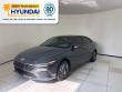 New 2026 Hyundai Elantra Hybrid Blue Sedan