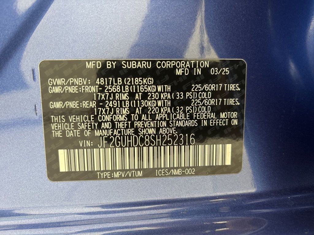 Thumbnail: 2025 Subaru Crosstrek - 10