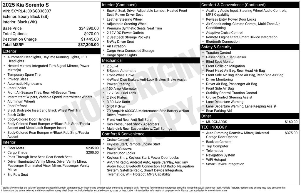 Thumbnail: 2025 Kia Sorento - 32
