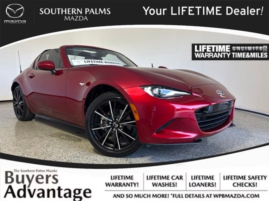 Used 2024 Mazda MX-5 Miata RF Grand Touring Convertible