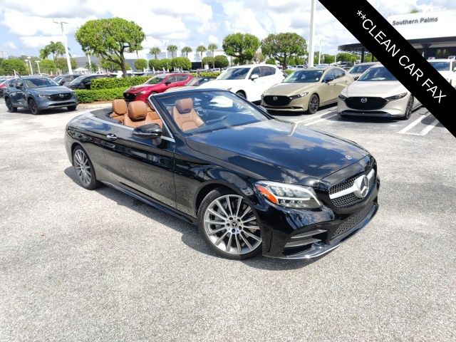 Used 2020 Mercedes-Benz C-Class Cabriolet C300 with VIN WDDWK8DBXLF951795 for sale in Royal Palm Beach, FL