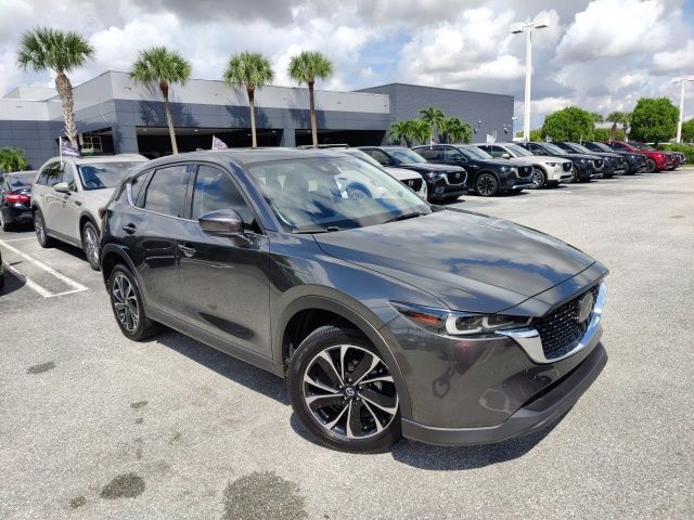 Used 2022 Mazda CX-5 S Premium package with VIN JM3KFBDM8N0539271 for sale in Royal Palm Beach, FL