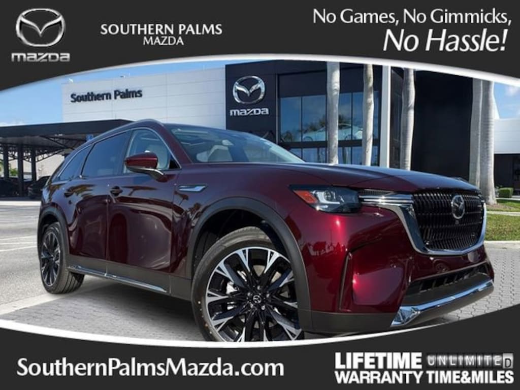 New 2025 Mazda CX-90 PHEV Plug-In Hybrid Premium Plus AWD Sport Utility