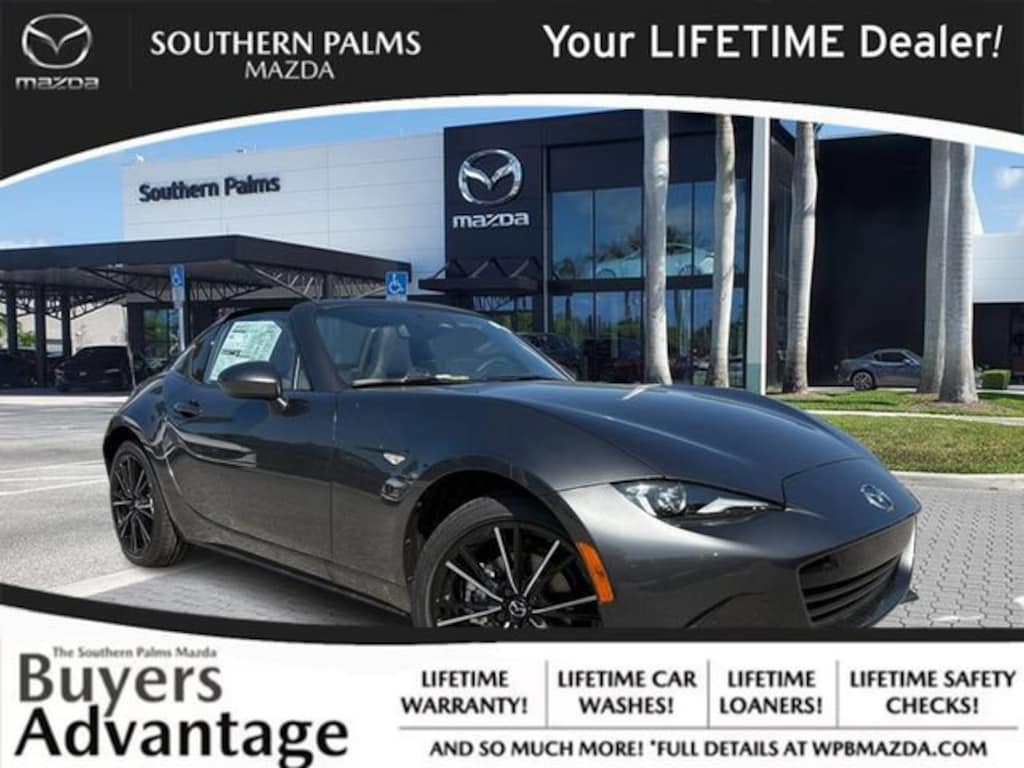 New 2026 Mazda MX-5 Miata RF Grand Touring CONVERTIBLE