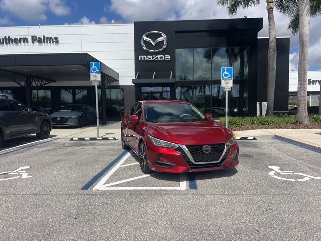 Used 2020 Nissan Sentra SV with VIN 3N1AB8CV7LY275107 for sale in Royal Palm Beach, FL