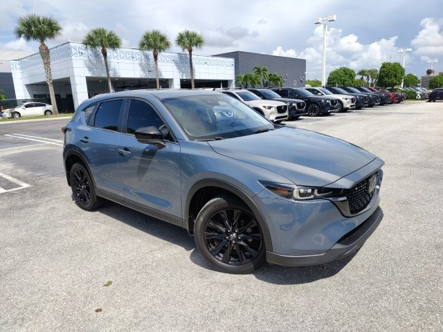 Used 2022 Mazda CX-5 S Carbon Edition with VIN JM3KFBCM7N0545340 for sale in Royal Palm Beach, FL