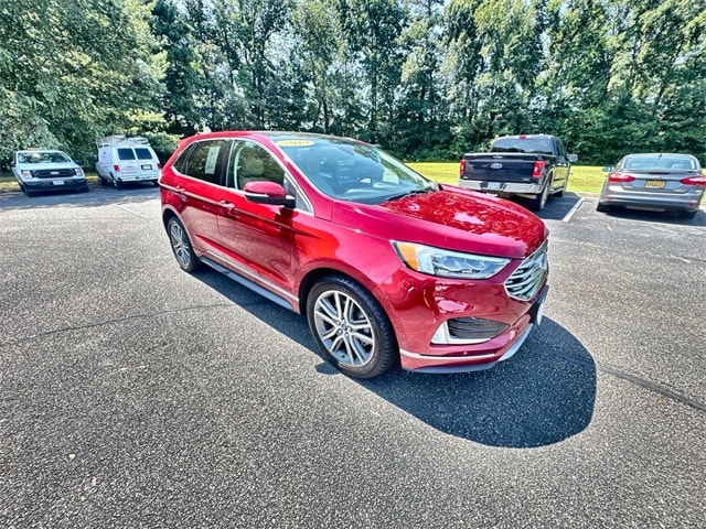 Certified 2019 Ford Edge Titanium with VIN 2FMPK4K96KBC69337 for sale in West Point, VA